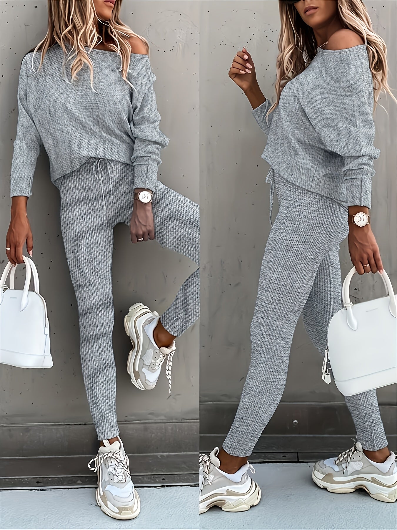 [COMPRA 1 Y LLEVA 2] Set Milano – Conjunto de Punto Estiloso + Cartera Exclusiva de Regalo