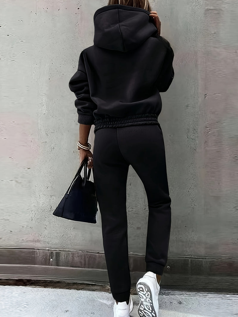 [COMPRA 1 Y LLEVA 2] Set Lyon Hoodie – Buzo con Capucha + Pantalón + Cartera Exclusiva de Regalo